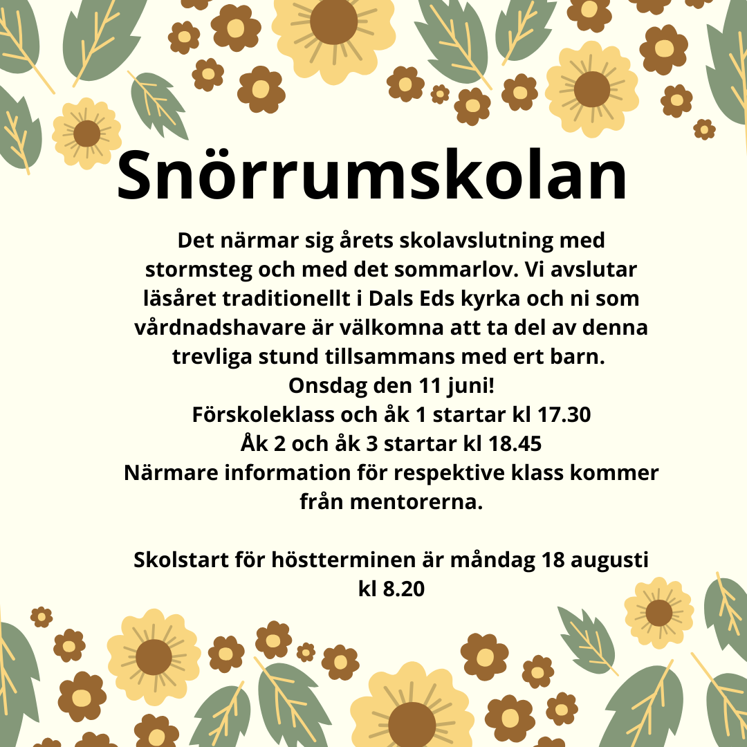 Skolavslutning