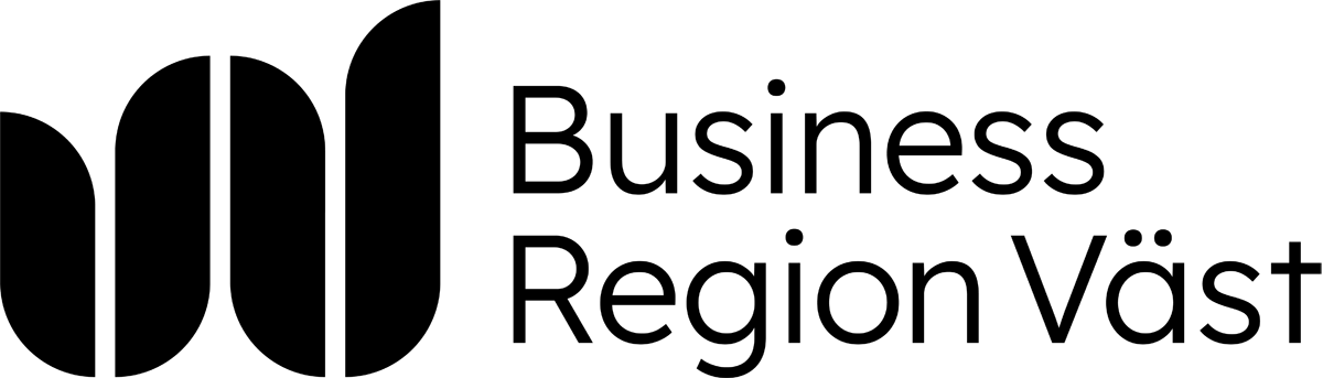 Logotyp med texten Business Region Väst