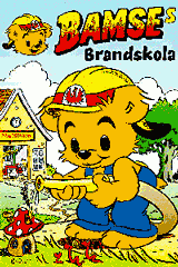 Bamse med brandslang