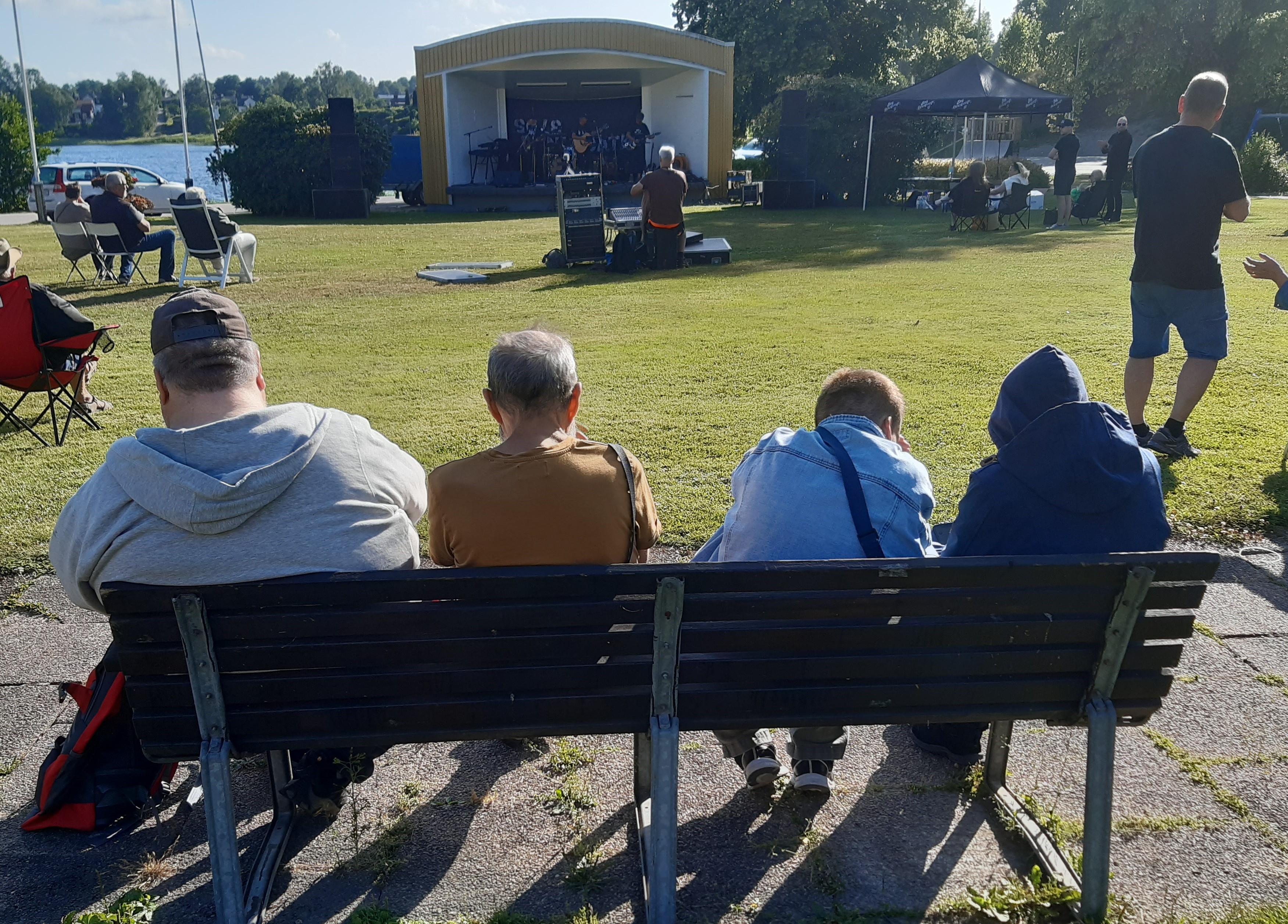 Konsertdag i Terrassparken