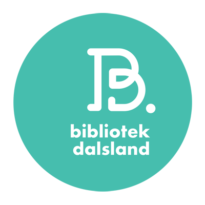 Logotyp med texten bibliotek dalsland